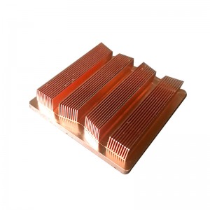 Skived fin heat sink